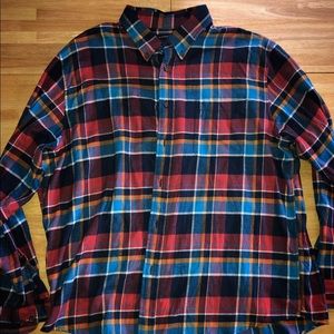 Lands End Flannel Shirt